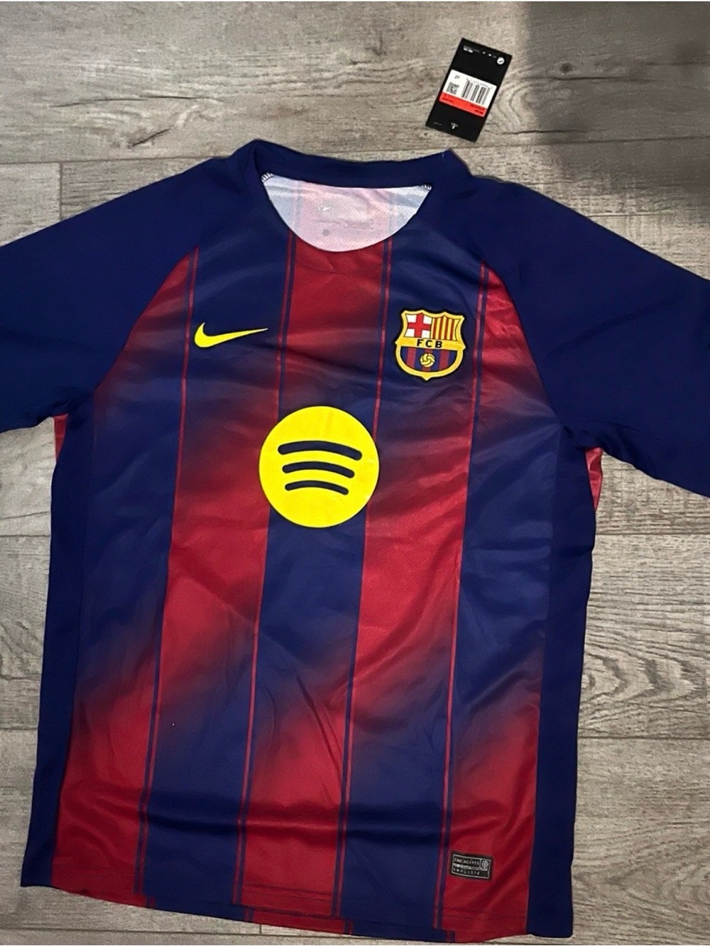 Nike FC Barcelona Youth Jersey - Blue, Red & Yellow Accents